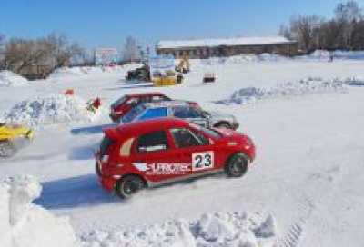 Супротек автоспорт. Ледовые трековые гонки.